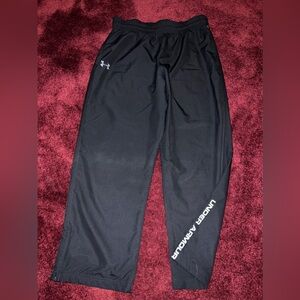 Under Armour mens windbreaker athletic pants XL vintage black